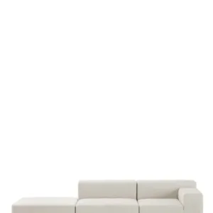 PLASTICS OUTDOOR Two-Seater + Pouf