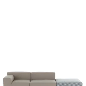 PLASTICS OUTDOOR LIBERTY 2 Seater + 1 Pouf Obi Check