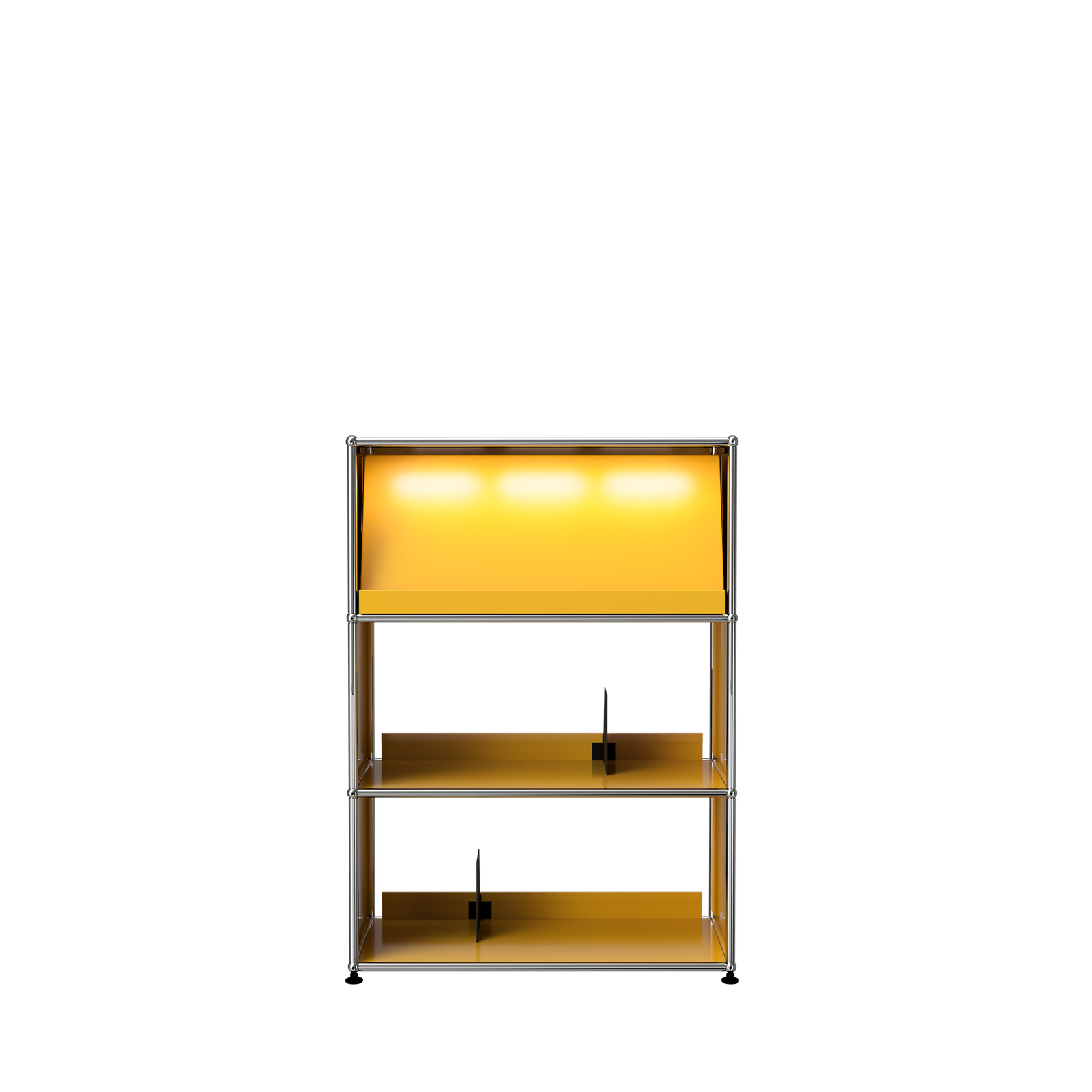 0087_USM-Vinyl-Display-Cabinet-3×1-Lighting-25-Golden-Yellow.png